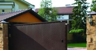 Купить откатные ворота раздвижные Евпатория, цена от 2820 руб.