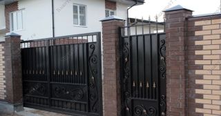 Купить распашные ворота кованные Евпатория, цена от 4856 руб.